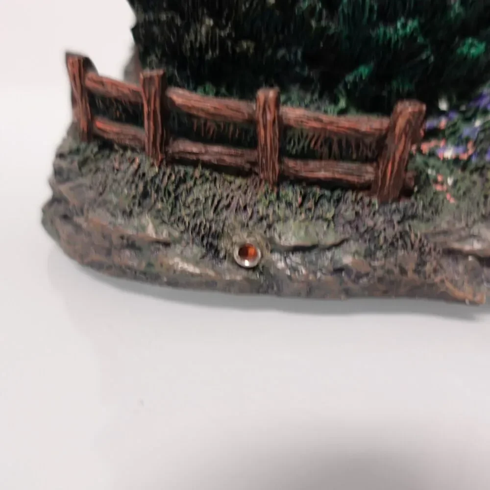 Hawthorne Village Seaside Thomas Kinkade Stonebrook Mill COA Lighted 79734
